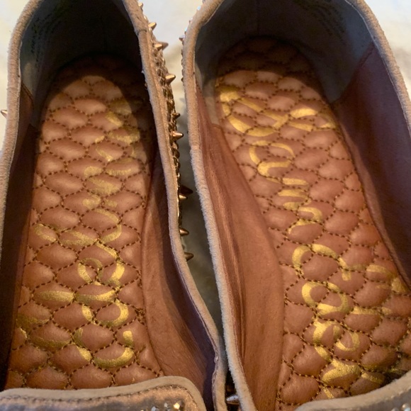 Sam Edelman Adena Studded Loafers 8.5 Rose Gold - Picture 8 of 15